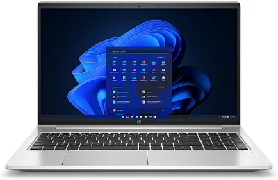 Ноутбук HP ProBook 455 G9 Ryzen 5 5625U 8Gb SSD512Gb AMD Radeon 15.6" IPS FHD (1920x1080) Windows 11 Professional 64 silver WiFi BT Cam (6S6K2EA)