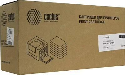 Картридж лазерный Cactus CS-Q7516AR черный (12000стр.) для HP LJ 5200/5200N/5200L