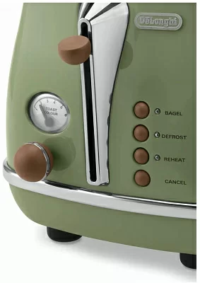 Тостер Delonghi CTOV2103.GR 900Вт зеленый