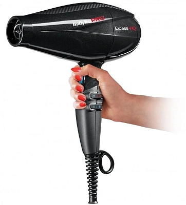 Фен Babyliss Pro EXCESS-HQ 2600Вт черный