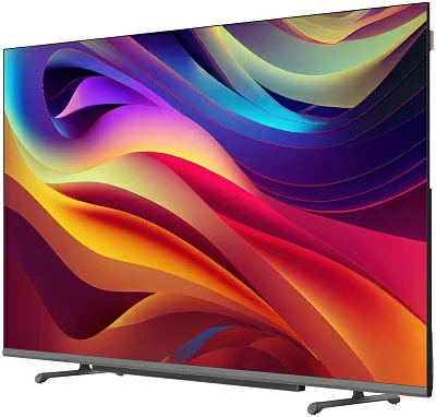 Телевизор QLED Digma Pro 65" QLED 65L Google TV Frameless черный/серебристый 4K Ultra HD 120Hz HSR DVB-T DVB-T2 DVB-C DVB-S DVB-S2 USB WiFi Smart TV