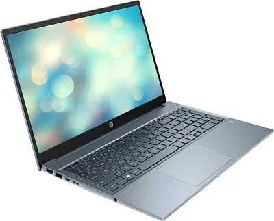 Ноутбук HP Pavilion 15-eh1129ur Ryzen 7 5700U 8Gb SSD512Gb AMD Radeon 15.6" IPS FHD (1920x1080) Free DOS blue WiFi BT Cam (638D2EA)