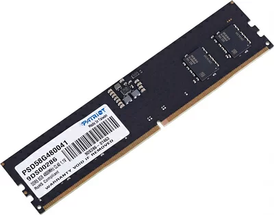 Память DDR5 8GB 4800MHz Patriot PSD58G480041 Signature RTL PC5-38400 CL40 DIMM 288-pin 1.1В single rank Ret