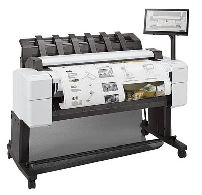Широкоформатный принтер HP DesignJet T2600dr PS MFP (p/s/c, 36",2400x1200dpi, 3A1ppm, 128GB, HDD500GB, 2rollfeed, autocutter, output tray,stand, Scanner 36",600dpi, 15,6" touch display, extUSB, GigEth, 2y warr,repl. L2Y26A)