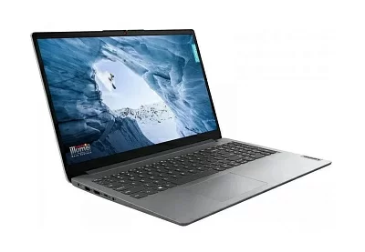 Ноутбук Lenovo IdeaPad 1 15IGL7 Celeron N4020 8Gb SSD256Gb Intel UHD Graphics 600 15.6" IPS FHD (1920x1080) noOS grey WiFi BT Cam (82V700CURK)