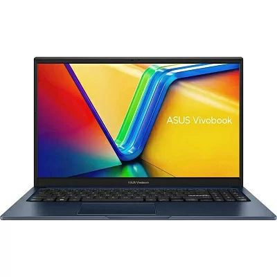 Ноутбук Asus Vivobook 15 X1504ZA-BQ1150 Core i7 1255U 16Gb SSD512Gb Intel Iris Xe graphics 15.6" IPS FHD (1920x1080) noOS blue WiFi BT Cam (90NB1021-M01P50)