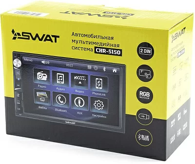 Автомагнитола Swat CHR-5150 2DIN 4x50Вт v4.0 7" RDS (SWAT CHR-5150)