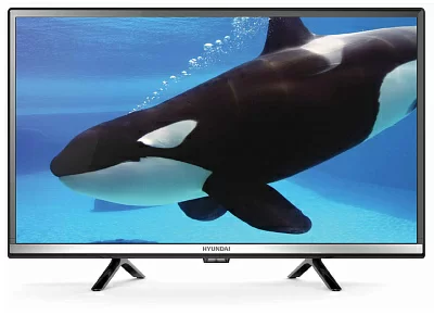 Телевизор LED Hyundai 24" H-LED24FT2001 черный HD 60Hz DVB-T DVB-T2 DVB-C DVB-S DVB-S2 USB (RUS)