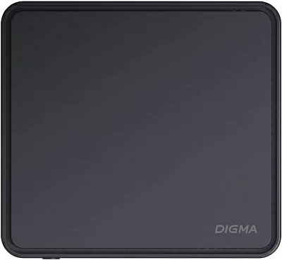 Неттоп Digma Mini Office Cel N4020 (1.1) 4Gb SSD256Gb UHDG 600 CR Windows 11 Professional GbitEth WiFi BT 36W черный (DPCN-4CXW01)