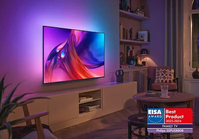 Телевизор LED Philips 55" 55PUS8848/12 Series 8 серебристый 4K Ultra HD 120Hz DVB-T DVB-T2 DVB-C DVB-S DVB-S2 USB WiFi Smart TV
